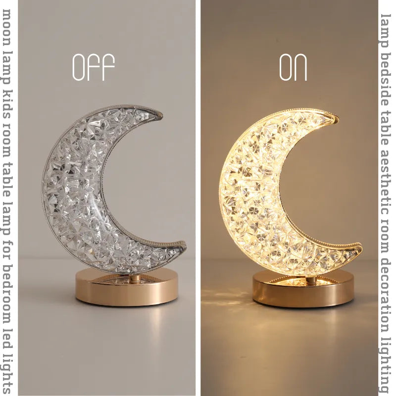 LED Ambient Table 3d Moon Lamp