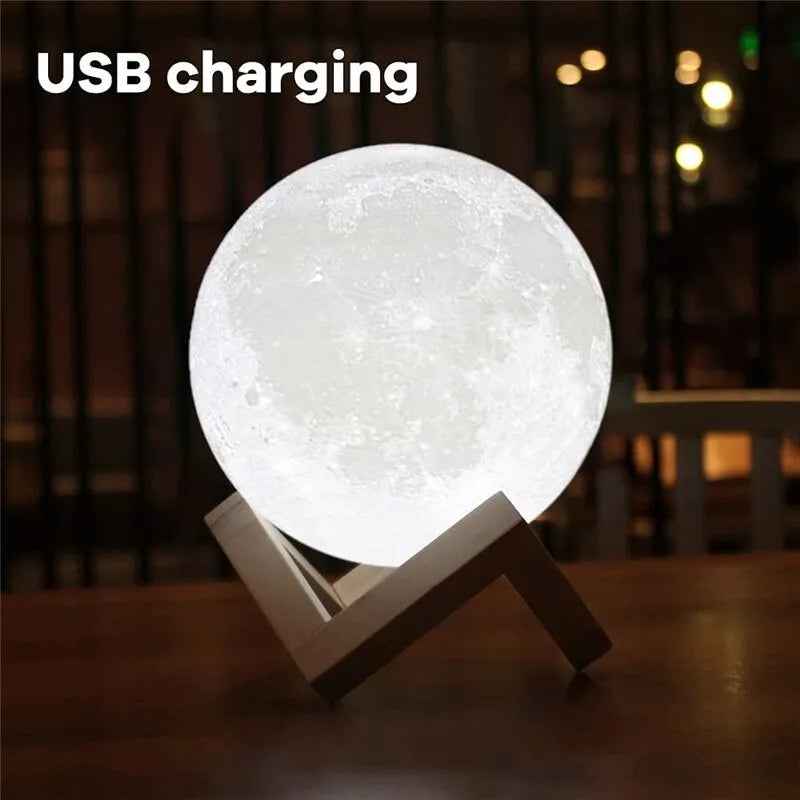 3D Print Moon Lamp