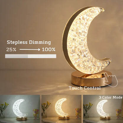 LED Ambient Table 3d Moon Lamp